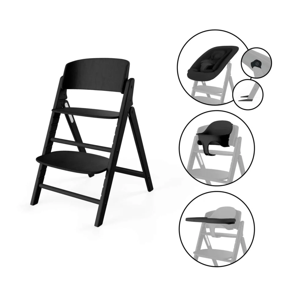Стілець Click&Fold 4в1 Stunning Black