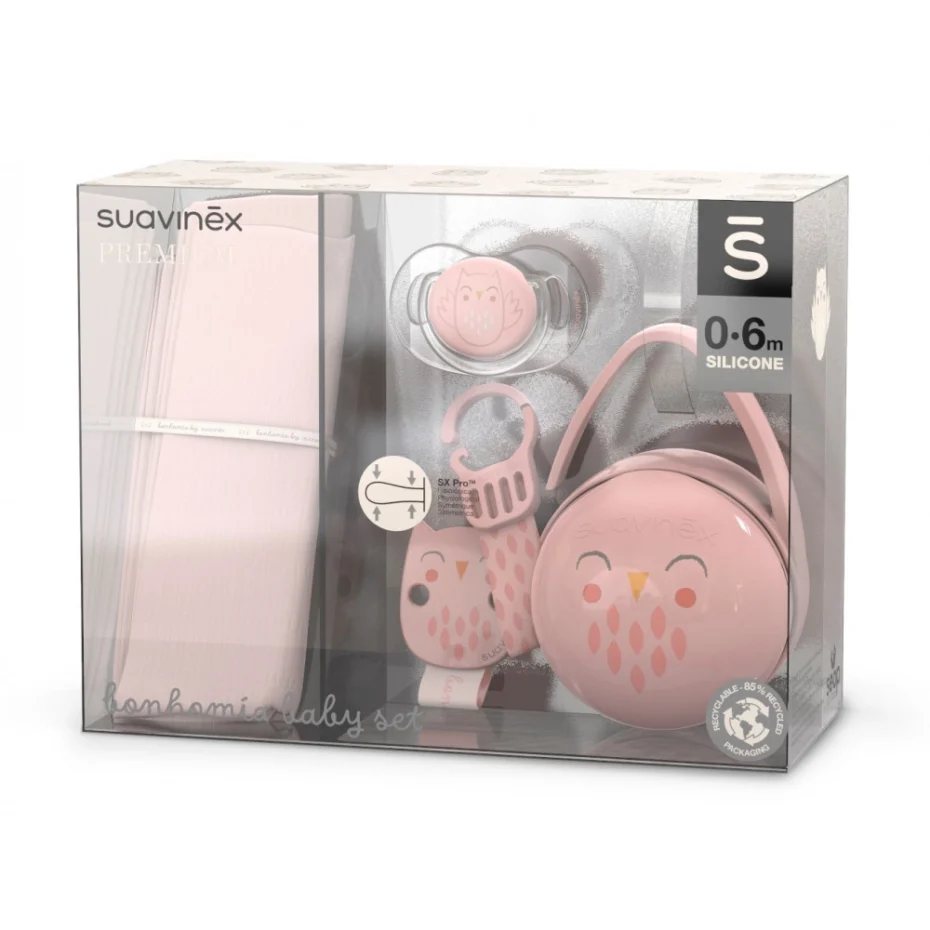 Набір подарунковий, маленький, "Bonhomia"/рожевий