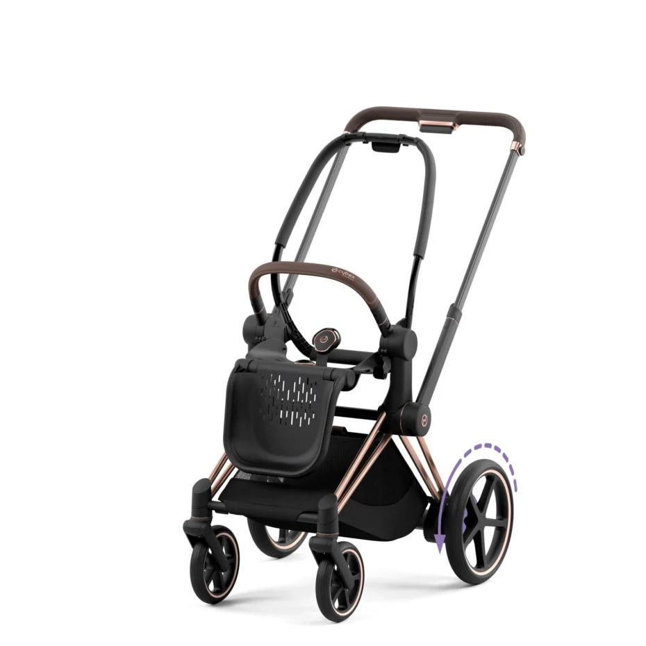 Шасі ePriam 4.0 & каркас Cybex LS RBA Rosegold