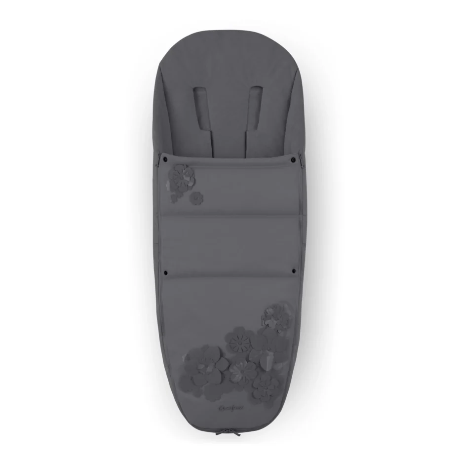 Чохол для ніг Cybex Platinum Simply Flowers Grey