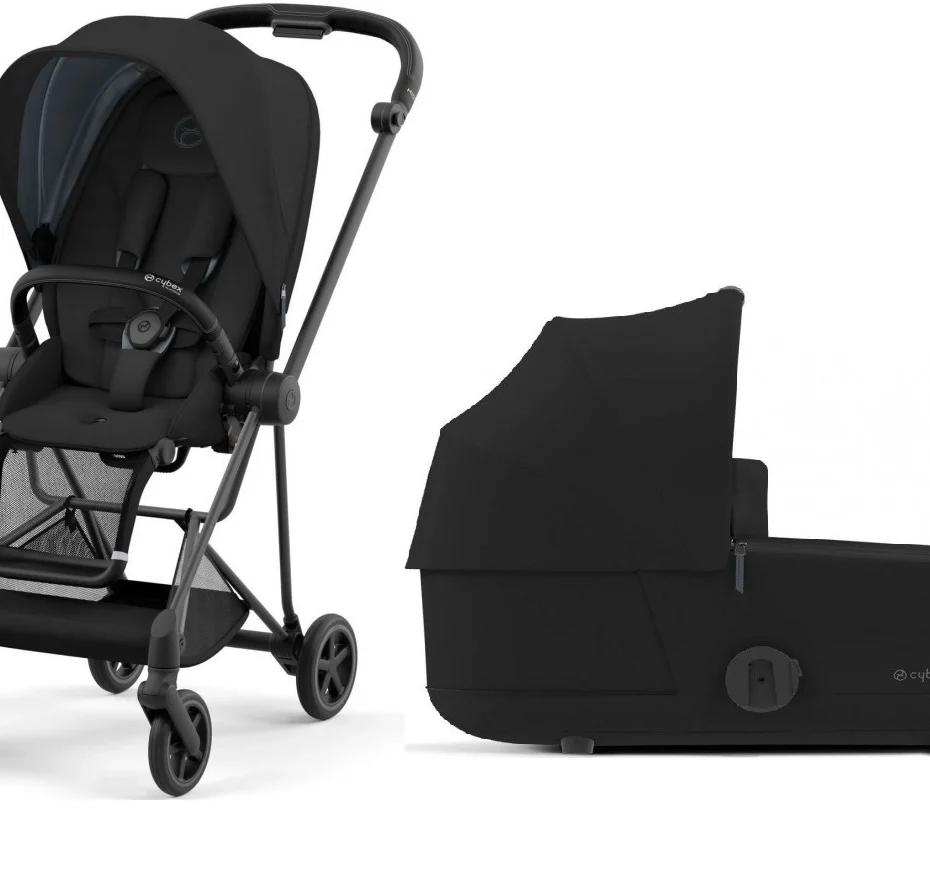 Cybex Mios 4.0 коляска 2 в 1 Sepia Black шасі Matt Black