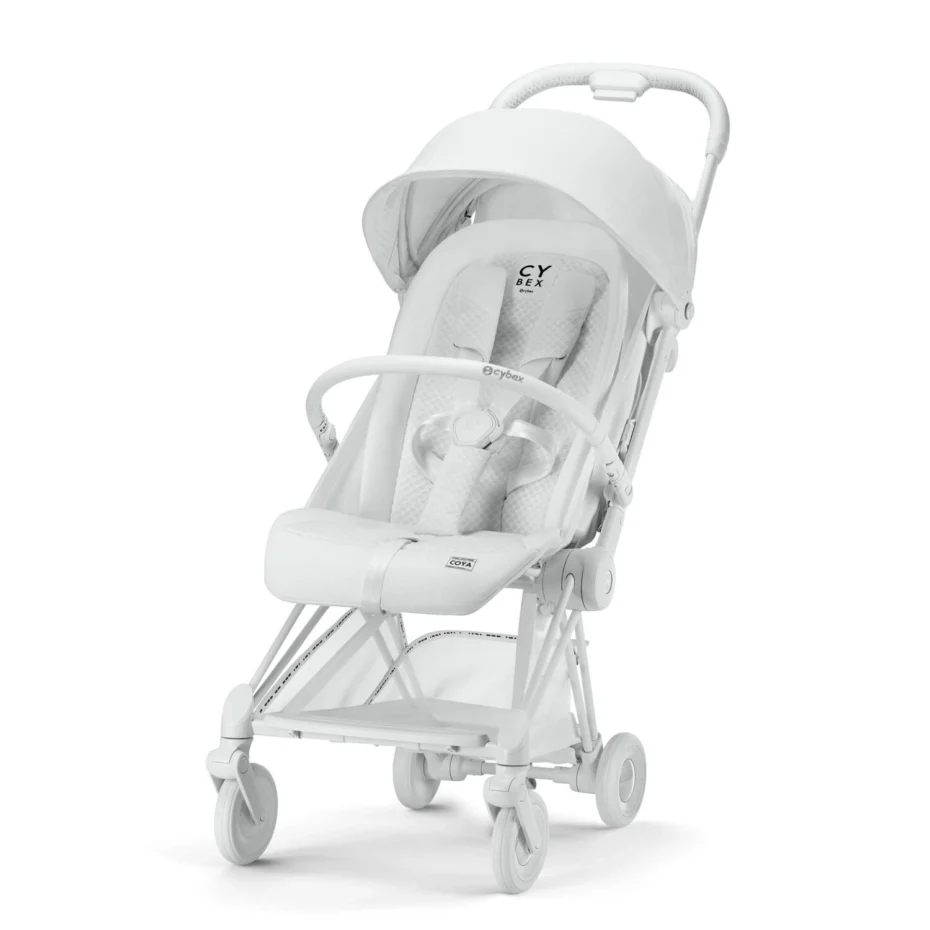 Коляска Coya Urban Mobility White (з бампером та дощовиком)