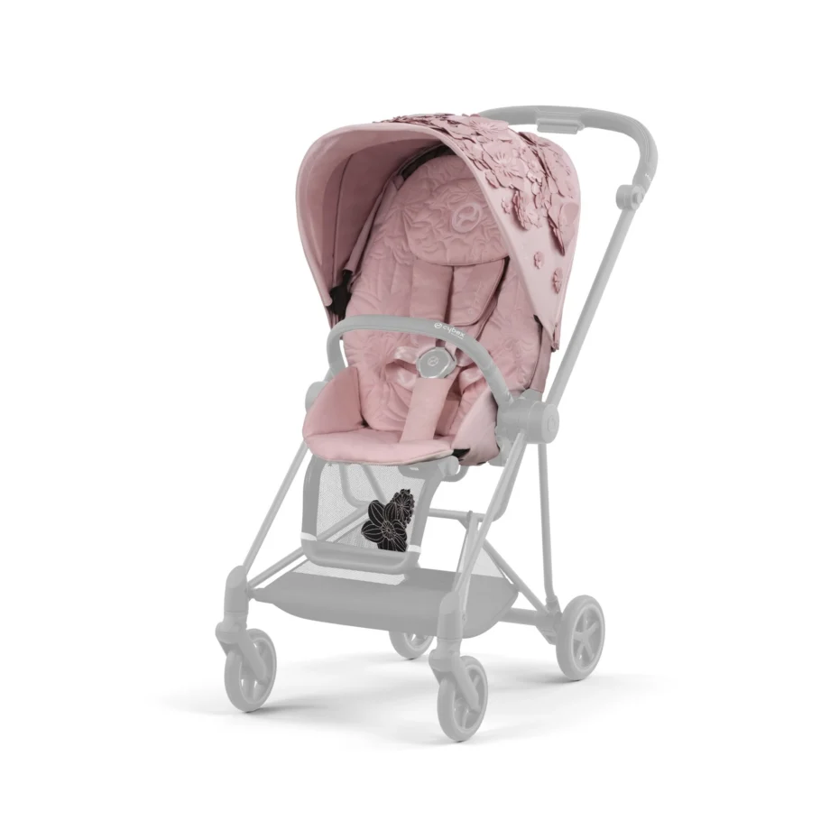 Чохол тканинний для прогулянкового блоку Cybex Mios Simply Flowers Pink
