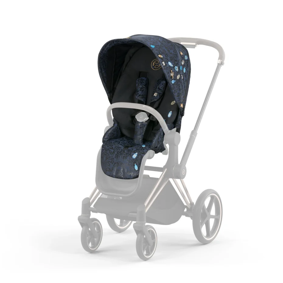 Чохол тканинний для прогулянкового блоку Cybex Priam Jewels of Nature