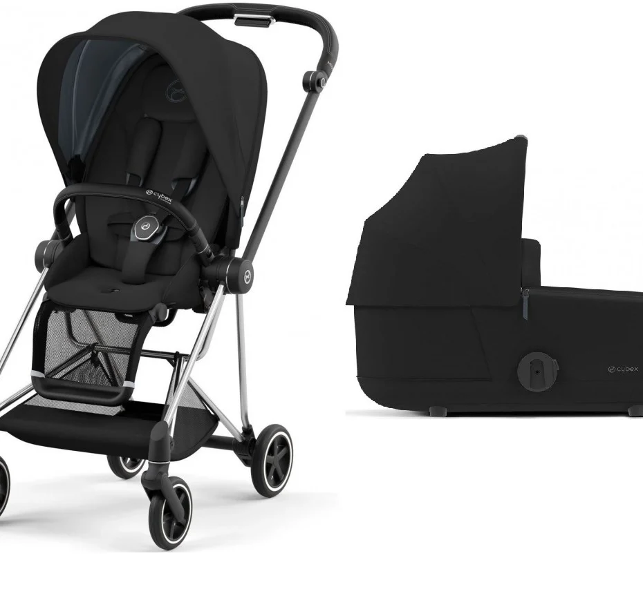 Cybex Mios 4.0 коляска 2 в 1 Sepia Black шасі Chrome Black