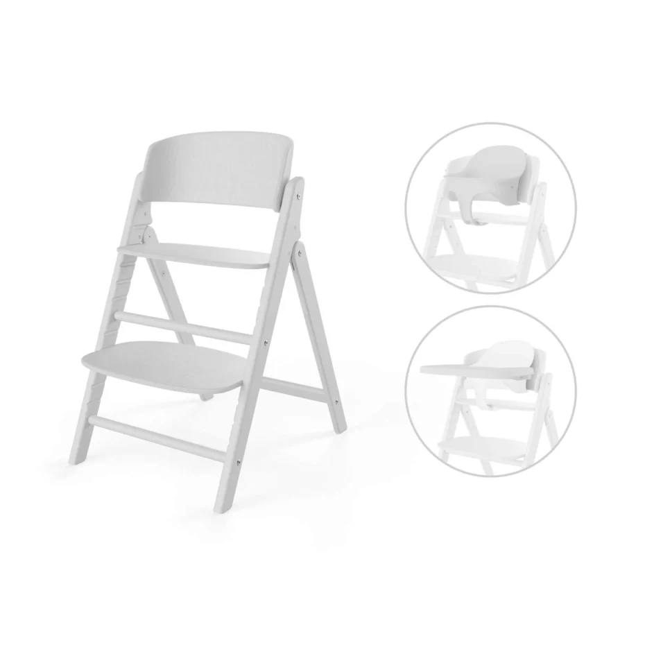 Стілець Click&Fold 3в1 All White