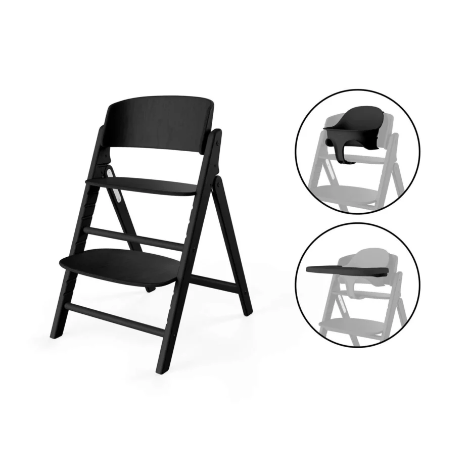 Стілець Click&Fold 3в1 Stunning Black