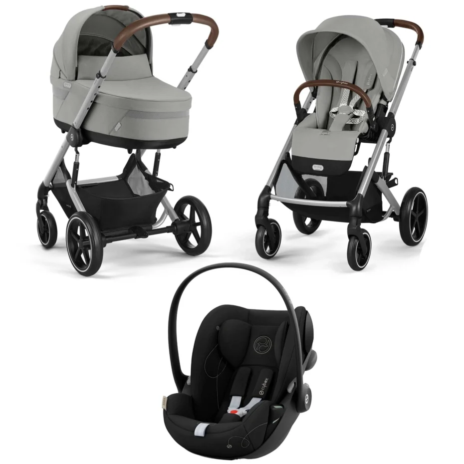 Коляска Balios S 3 в 1 SLV Stone Grey