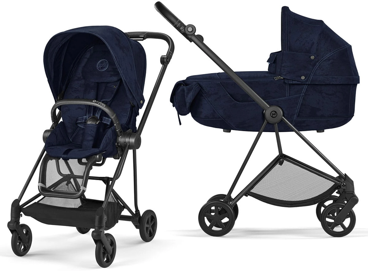 Cybex Mios 4.0 коляска 2 в 1 Rebellious Luxury шасі Matt Black - Crabs