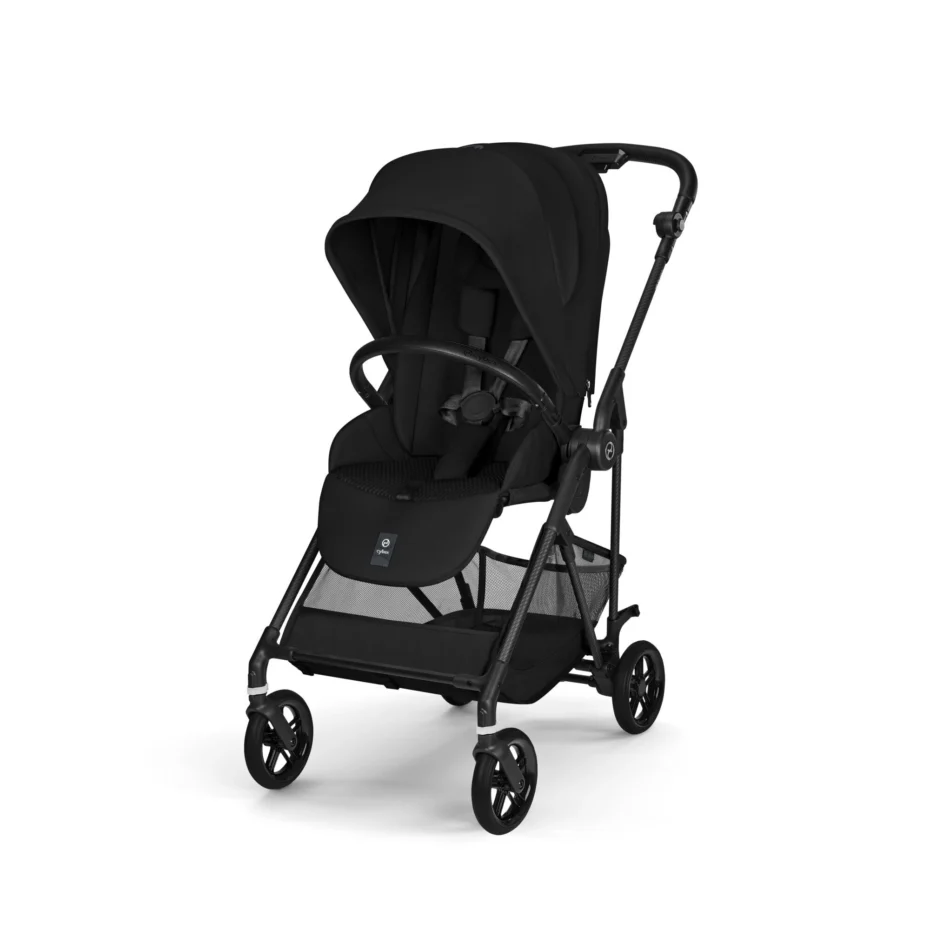 Коляска Melio Carbon Magic Black (з бампером)